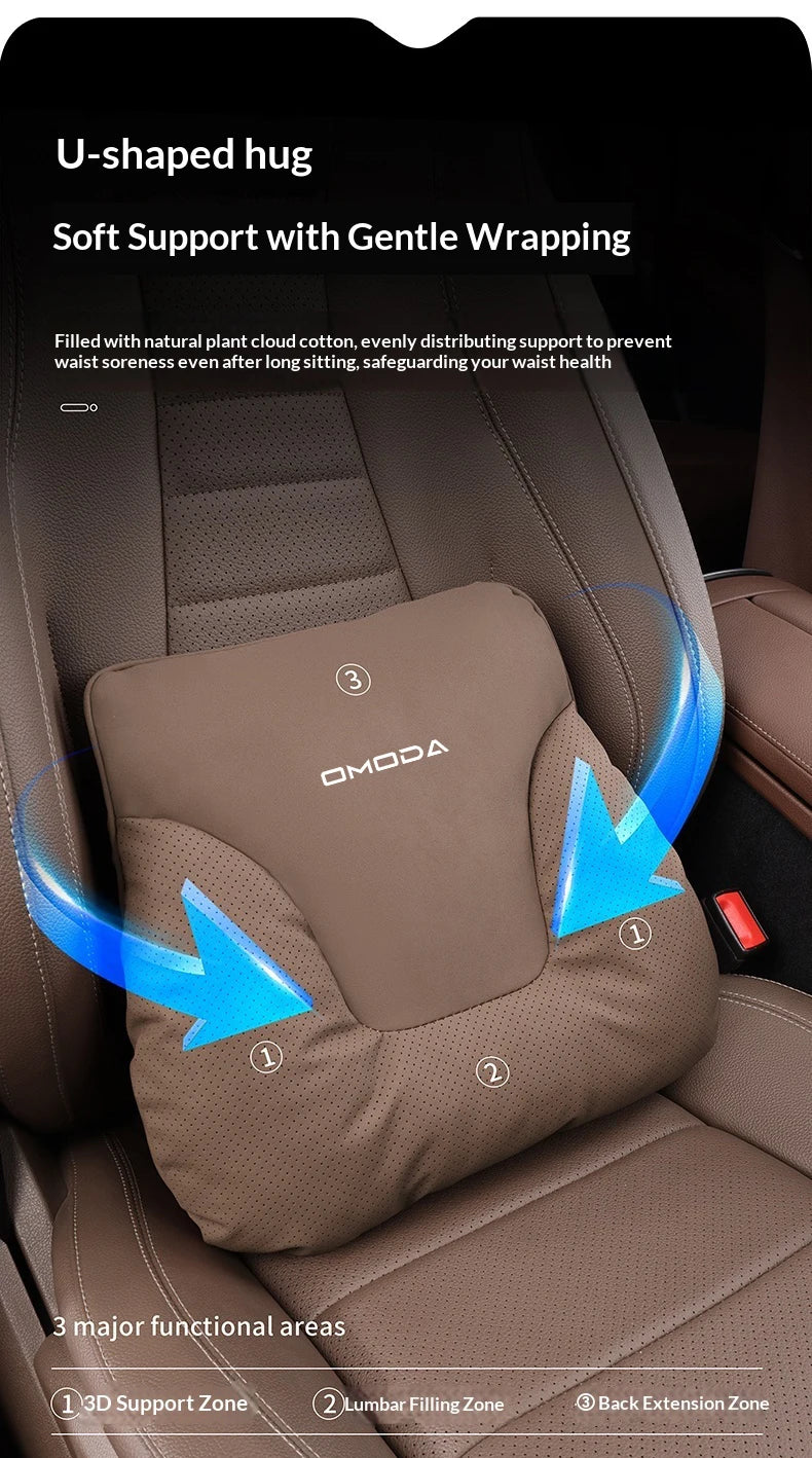 NEW For Chery OMODA 5 C5 OMODA E5 FX GT 2025 Car Headrest Neck Support Seat Lumbar Cushion Neck Pillow Car interior Accessories