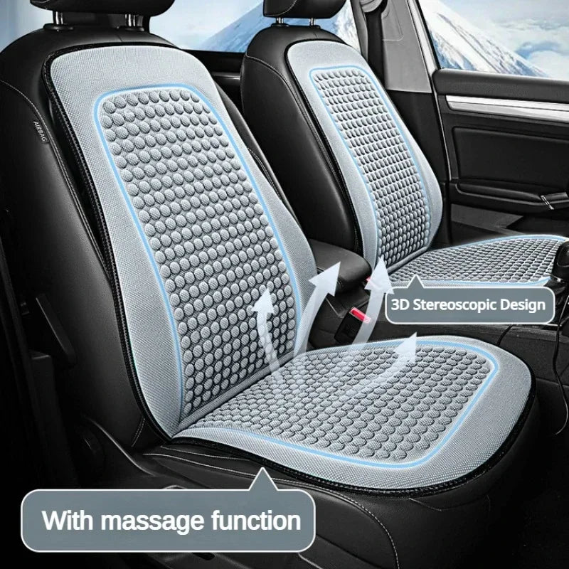 Ice Silk Breathable Car Seat Cover Summer Cooling Auto Seat Cushion Universal Chair Backrest Interior Protector seat cushion