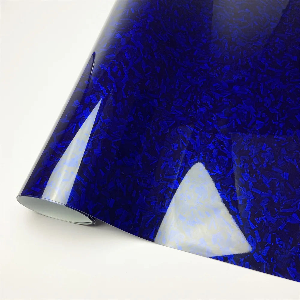 Glossy Forged Carbon Fiber Vinyl Wrap