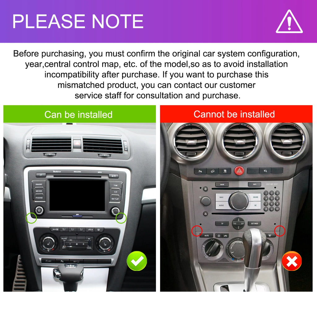 4+64G 8inch Wireless Carplay Android Auto For Skoda Octavia 2 A5 2004-2013 Car Radio CarPlay GPS Navigation WIFI RDS Stereo