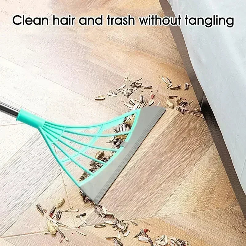 Magic Silicone Cleaning Tool – Hair & Dust Collector for Bathroom, Floor & Toilet Areas