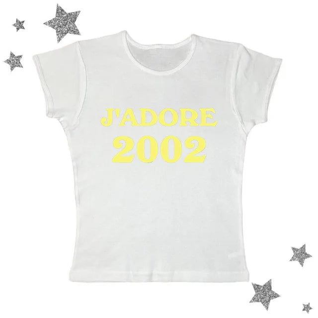 Baby Tee Short Sleeve Tee Vintage Graphic Tee print Women's Fairy Trash Accessory Y2k Clothes Cropped Top Tee shirt clothes emo