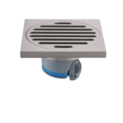 Drain de sol invisible en cuivre or rose multicolore, laiton anti-odeurs, incrusté de briques, pour douche de salle de bain, long dispositif anti-odeurs dissimulé