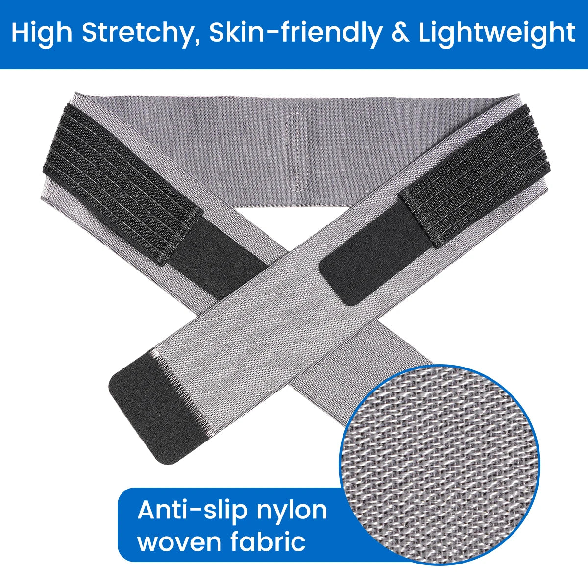 VELPEAU Sacroiliac SI Joint Hip Belt for Sciatica, Lower Back Pain, Postpartum Recovery Pelvic Belt, Non-Slip and Wear Resistant
