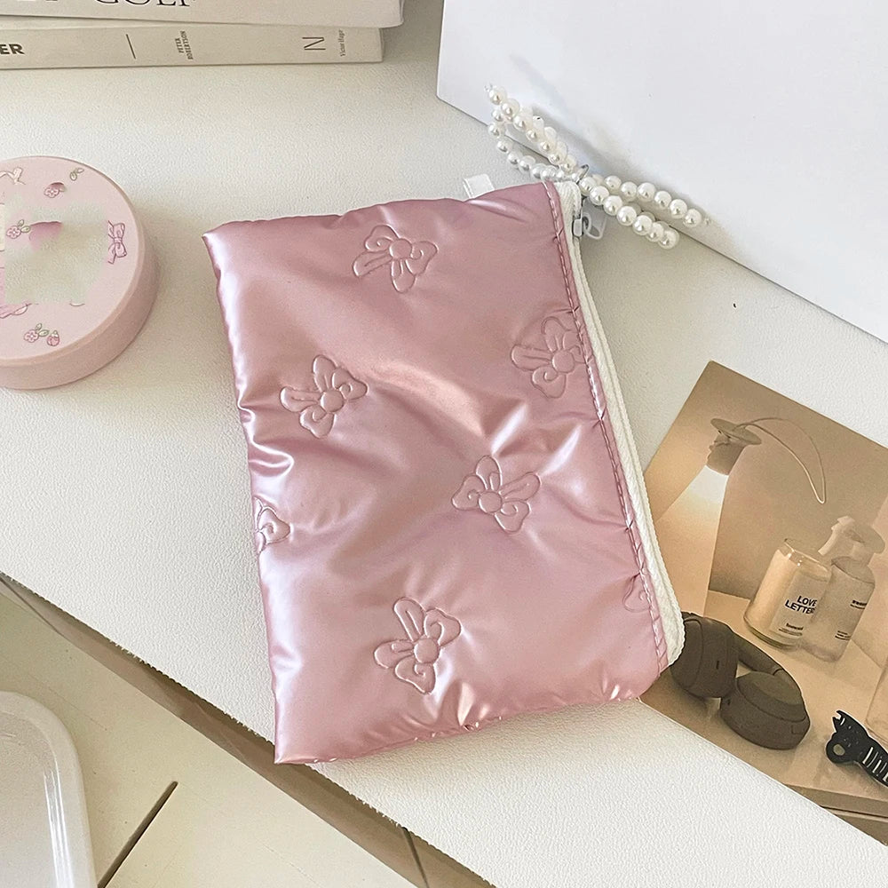 Wholesale Large Capacity Waterproof Cosmetic Bag Elegant Square Zipper Pouch Travel Women Toiletry Storage Handbag for Daily Use