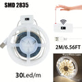 Ruban LED USB Lumières DC 5V Gradateur intelligent Interrupteur à capteur de balayage manuel Marche/arrêt Contrôle Rétroéclairage Bande TV Lampe Bande Chambre Décoration Maison