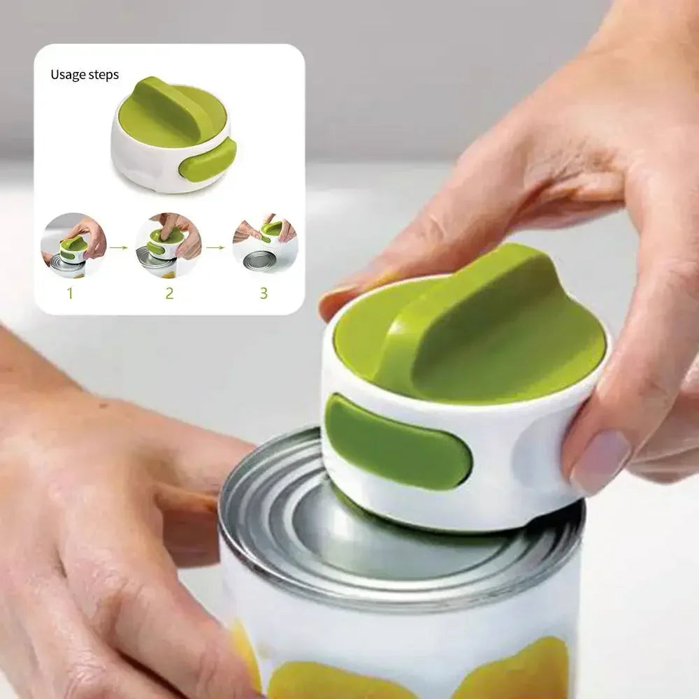 Ouvre-boîtes manuels portables Gadgets de cuisine Accessoires de cuisine Ouvre-bocaux et bouteilles réglables antidérapants faciles à tourner pour la maison