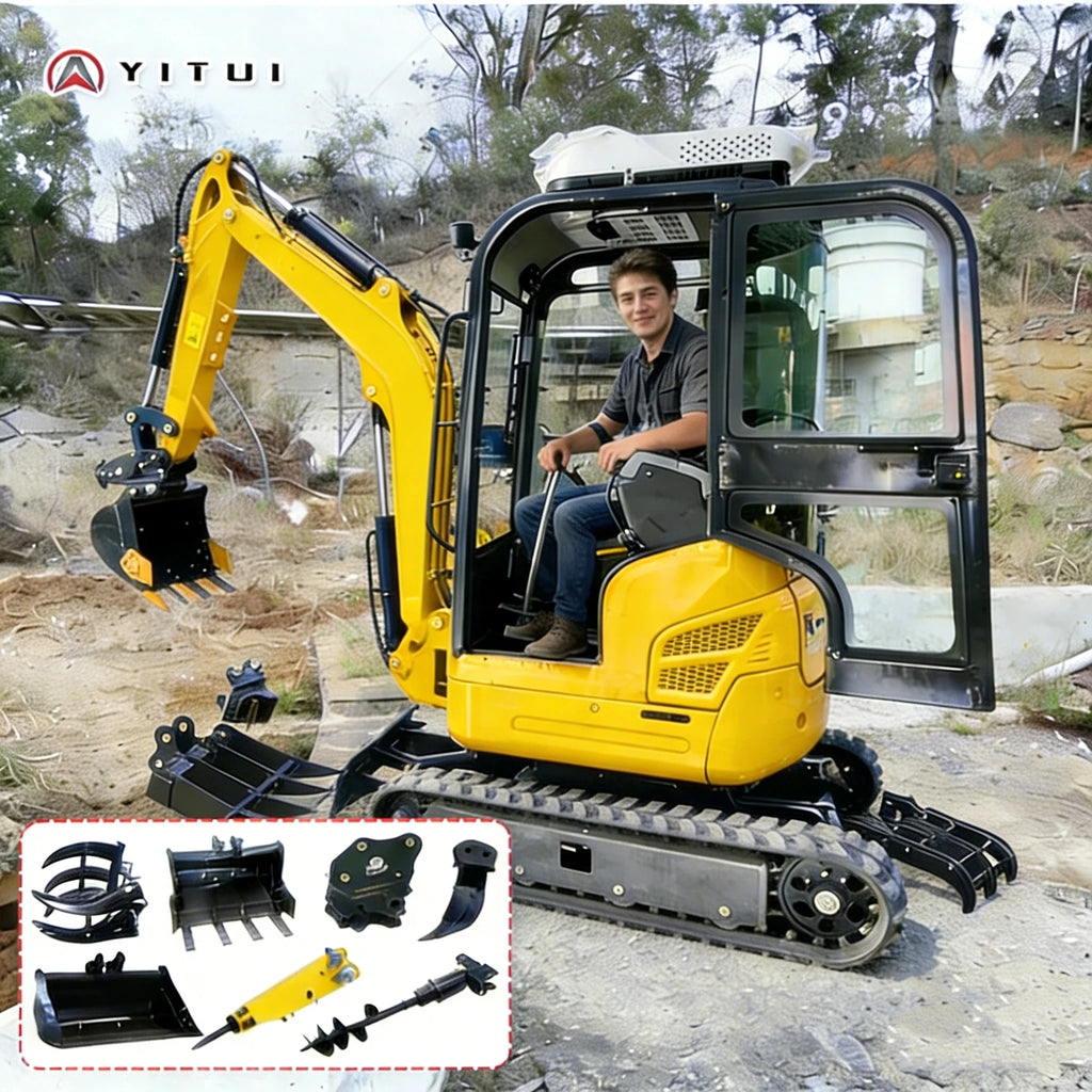 2026 Fast Delivery Mini Excavator Compact Design Eu Compliant For Landscaping Customized For Sale