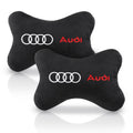 Car Neck Pillow Headrest Pad for Audi sline A4  B7 B8 B9 A3 8P 8V 8L A5 A6 C6 C5 C7 4F A1 A7 A8 Q2 Q3 Q5 Q7 RS3 RS4 RS5 RS6 TT