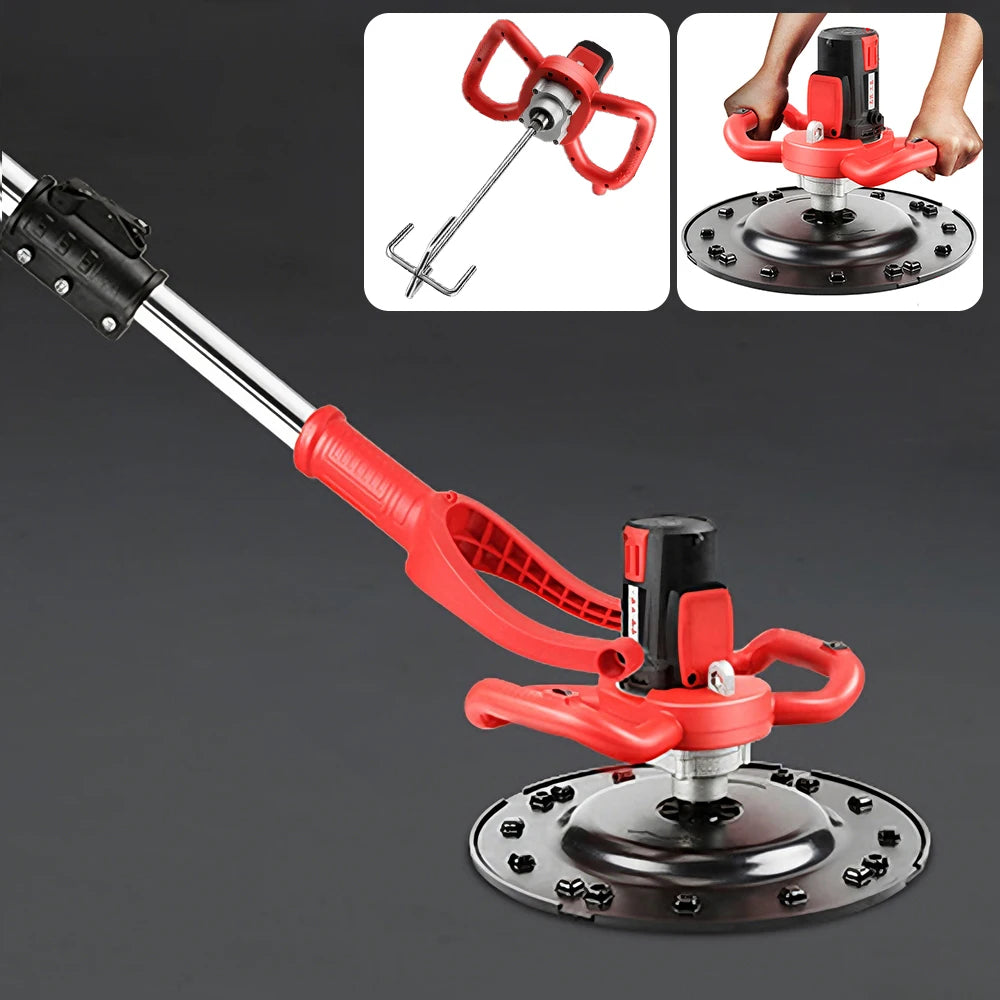 Electric Wall Smoothing Polishing Machine Cement Polisher 220V 2880W/4880W Cement Mortar Trowel Leveling Machine Concrete Mixer