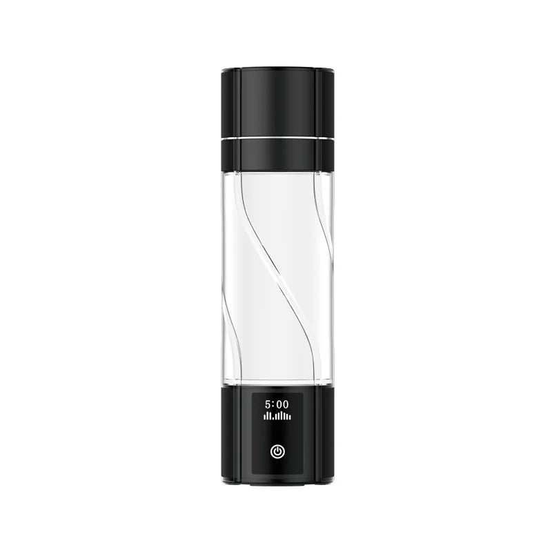 Bouteille d'eau hydrogénée 300 ml 5000 ppb, technologie d'activation d'eau à résonance de Schumann 7,83 Hz, technologie de nettoyage UV-C