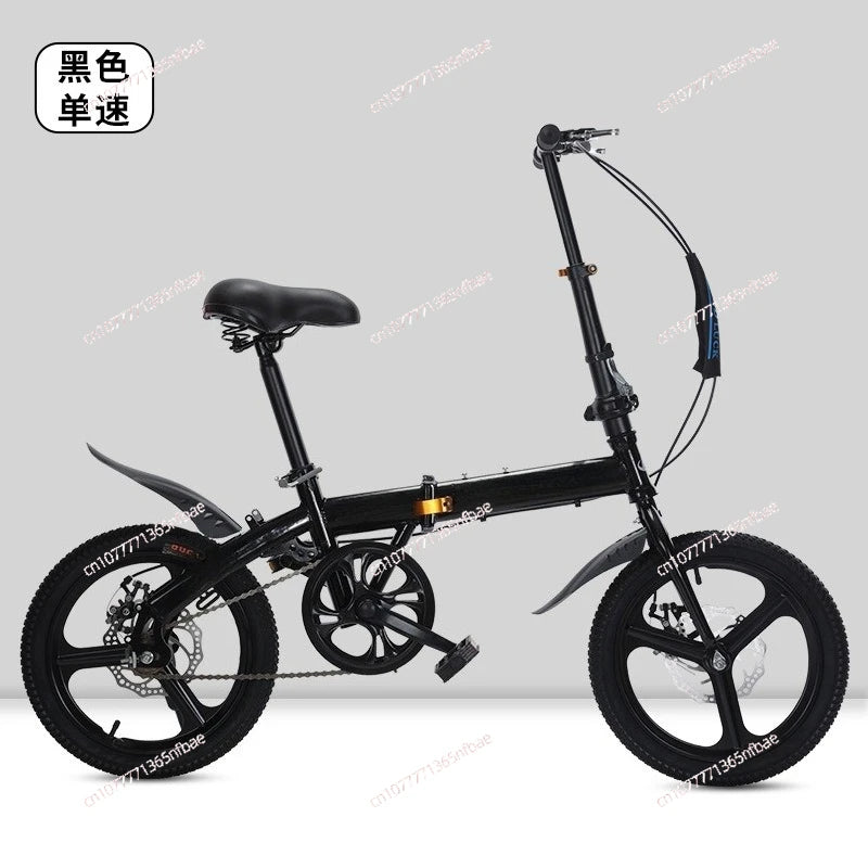 20 Inch Folding Bike for Adults – Lightweight 7-Speed Bicycle for Students Men Women Gift