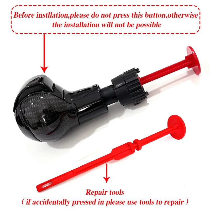Automatic Gear Shift Knob Shift Lever Handle Head for Audi A3 S3 RS3 Q3 S6 RS6 A4 A5 A7 A6 Q5 Q2