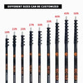3K Carbon Fiber Telescopic Cleaning Rod Multi-Functional Solar Panel Cleaner HC4509 Eco-Friendly Efficient Dust Removal Tool