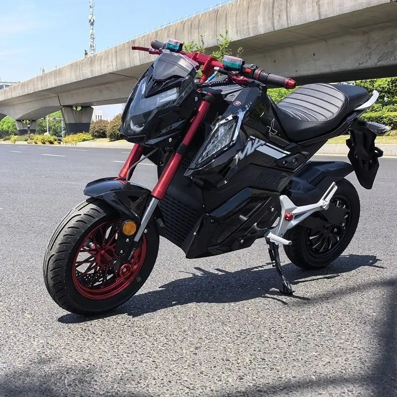 High Speed Adult Electric Motorcycle | 72V Electric Motorcycle & Off-Road Dirt Bike for Mountain Riding