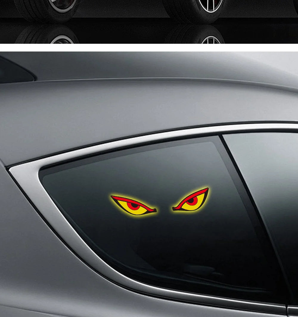 Monster Eye Antenna Flash Light Solar Car Decoration Demon Light Universal Roof Anti-Rear-End Demon Eye Modification