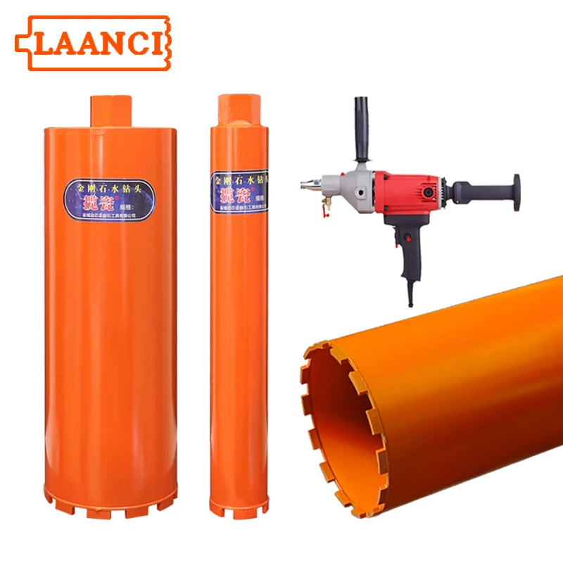 LAANCI Diamond core drill bit M22 thread 400mm diameter 25-500mm laser welding for reinforced concrete hole drill