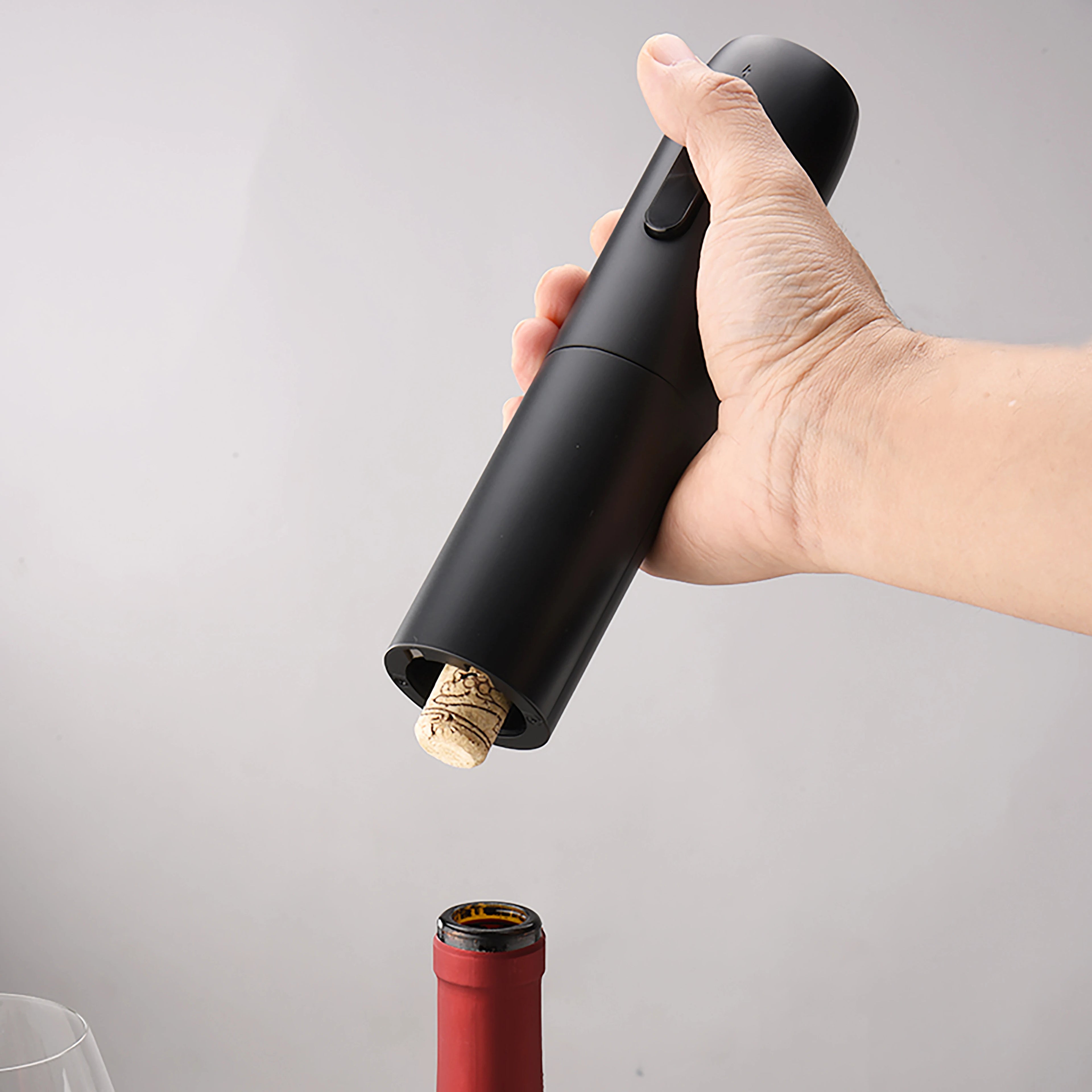 Tire-bouchon électrique automatique pour bouteille de vin rouge avec base de chargement ou piles Outils à vin Produits de cuisine