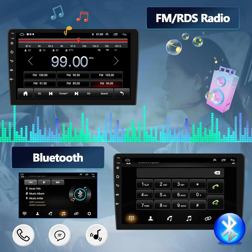 Car Radio Android Auto Stereo For Volkswagen VW Sharan SEAT Alhambra 7N 2010-2022 Multimedia Player GPS Carplay 4G BT Wifi Video