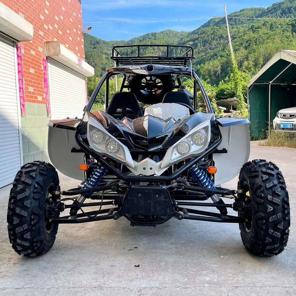 Fuel Adults 500cc Buggy 4x4 Off-road Go Kart Pedal Go Kart All-Terrain UTV Beach Drifting Bike for Sand Outdoor Adventures