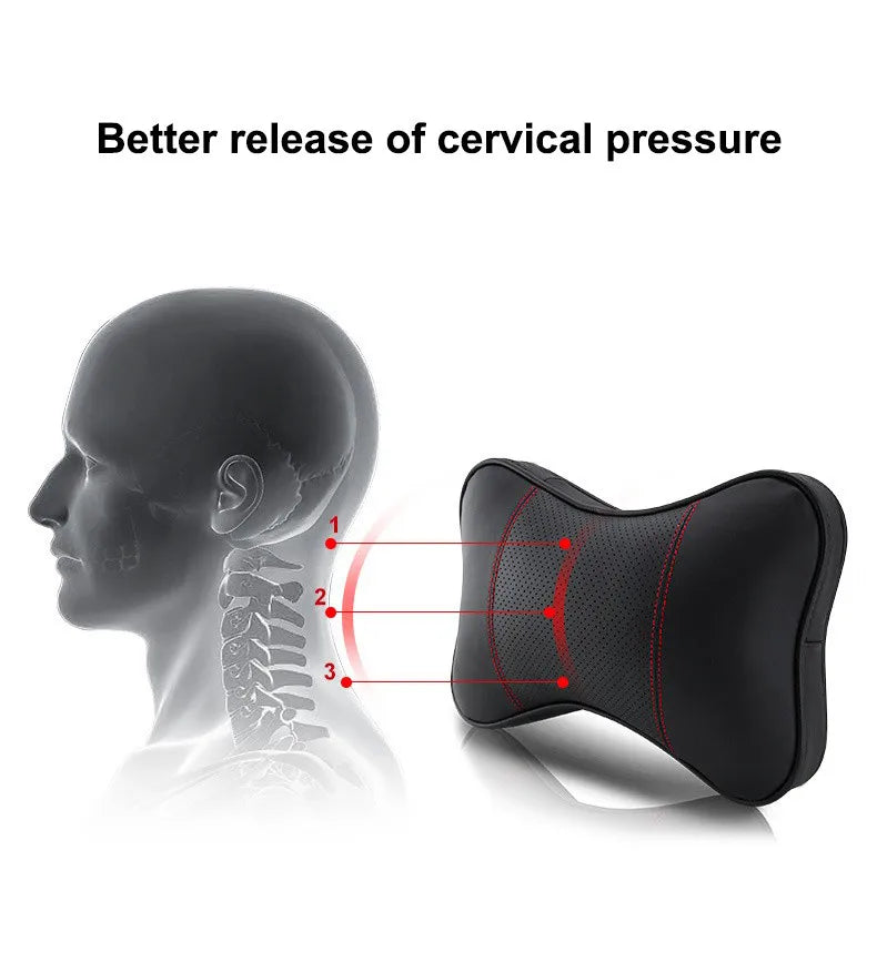 Car Seat Neck Pillow Headrest Rest Cushion Seat Belt Shoulder Pad For BMW M E39 E46 E90 E60 F10 F11 F20 F30 F34 M1 M2 M3 sticker