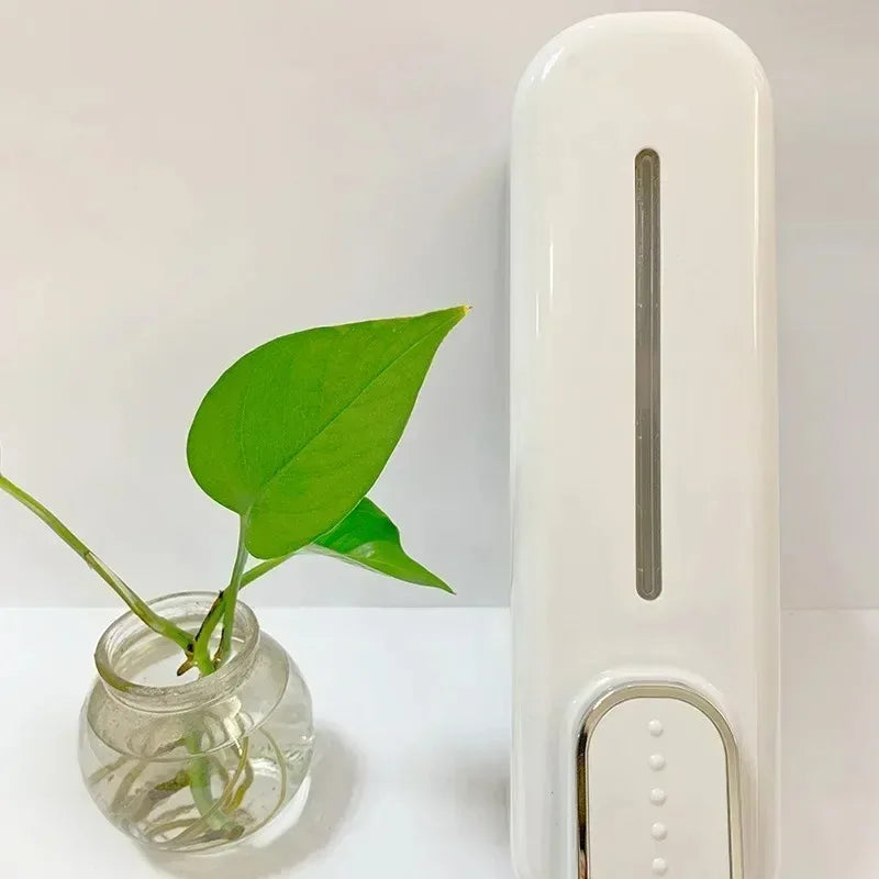 1-2pcs Hotel Manual Soap Dispenser Wall Mounted Shampoo And Shower Gel Box Bathroom Soap Bottle Portable Press Dispense Liquid