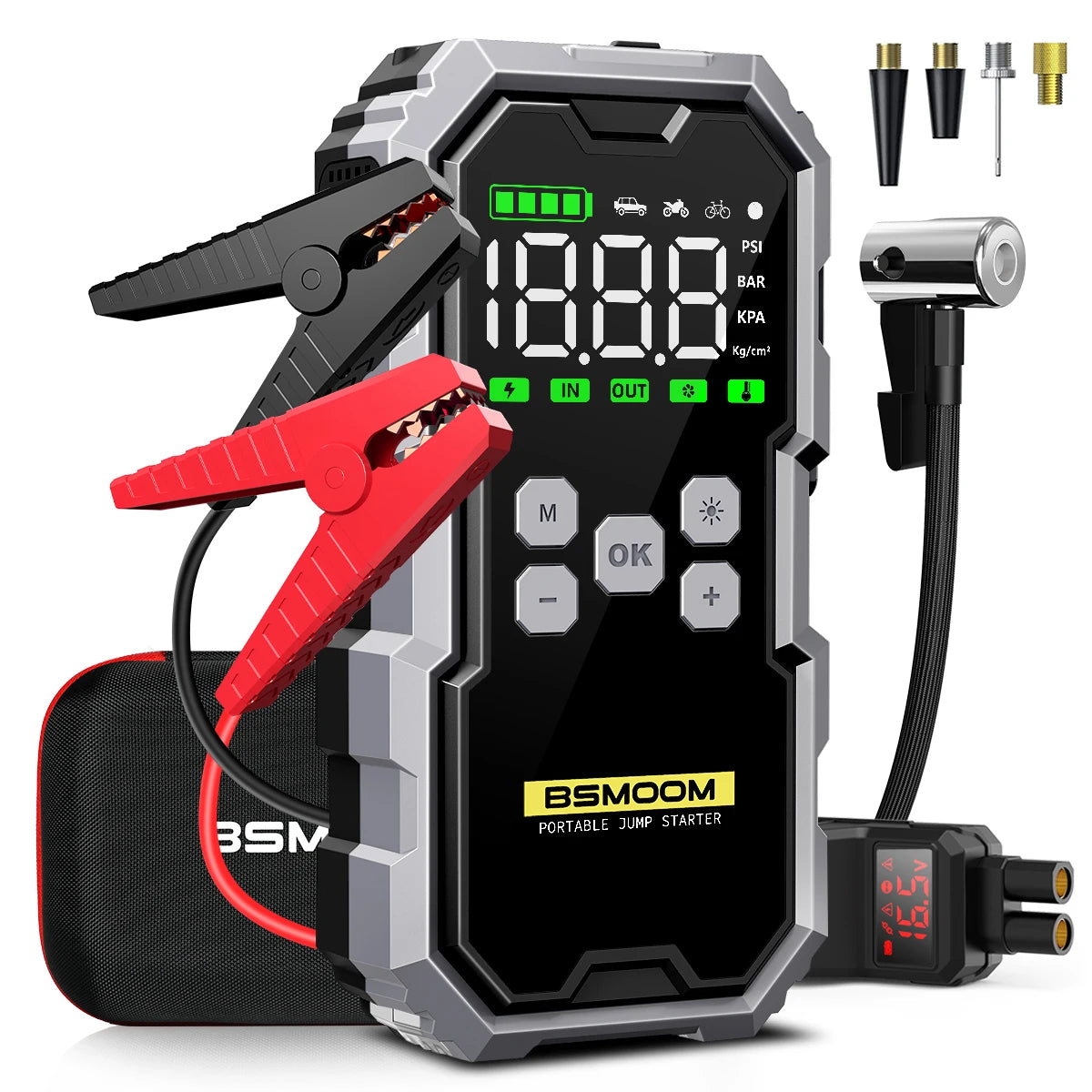 150PSI Air Pump Car Jump Starter