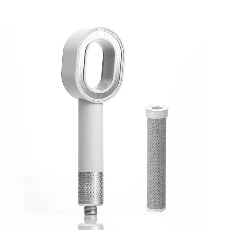Filter Showerhead High Pressure Shower Head Water Saving Filtration Purification International Students Bathroom Accessories