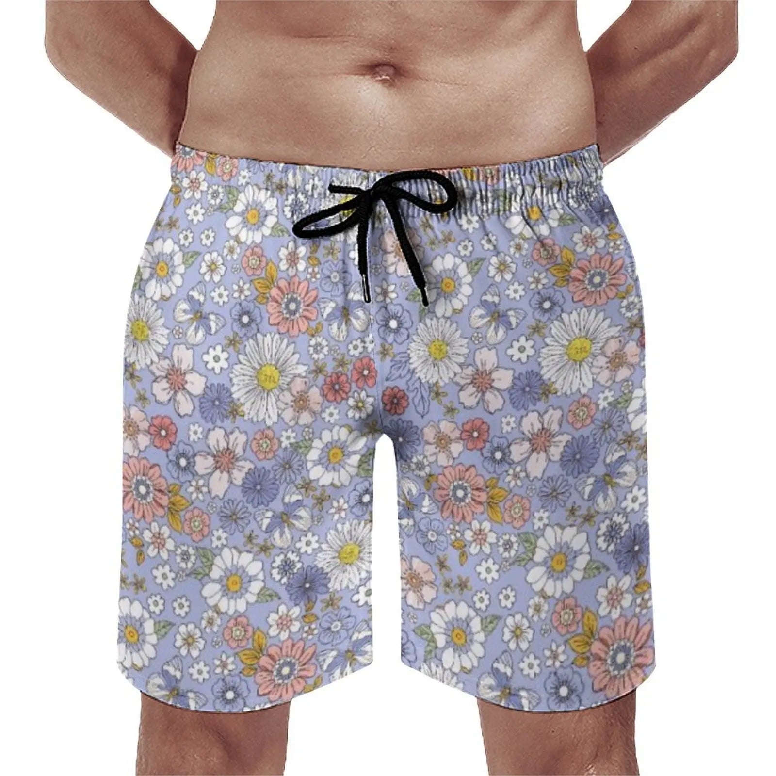 Maillots de bain d'été assortis pour couples, maillots de bain deux pièces pour femmes, motifs floraux d'été personnalisables