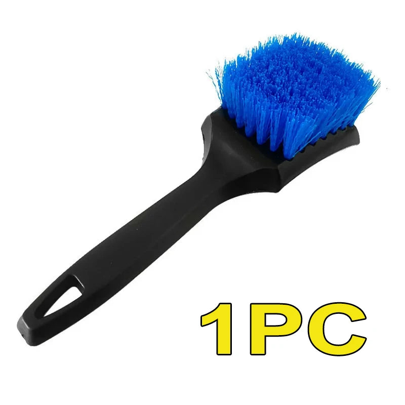 Car Tire Cleaning Brush Auto Tire Rim Wheel Hub Clean Brushes Tire Wheels Detailing Cleaning Tool Automobile Tyre Washing Brush