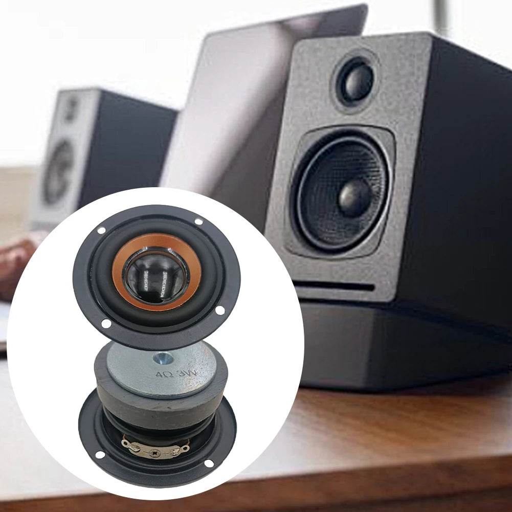 2 Inch 3W Speaker Full Frequency Bass Loudspeaker 4Ohm Bass Speaker 64MM Full Range Speaker Upgrades Horn