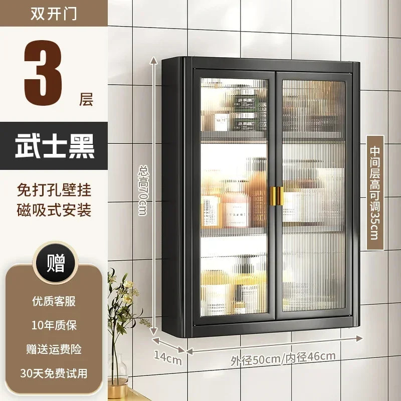 Modern Wall Mounted Bathroom Cabinet white Waterproof Storage Organizer Shelf for Toilet Vanity Bathroom home Decor Furniture