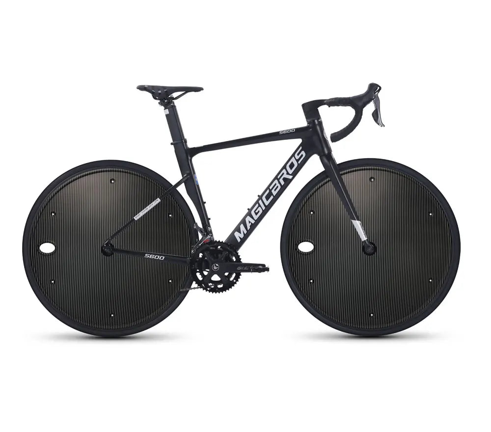 MAGICBROS 700C Wheel Cover Unisex Single Speed Gravel Road Bike 40MM 50MM 60MM 70MM Fixed Gear Bike 700C Closed Wheel Rim Cover