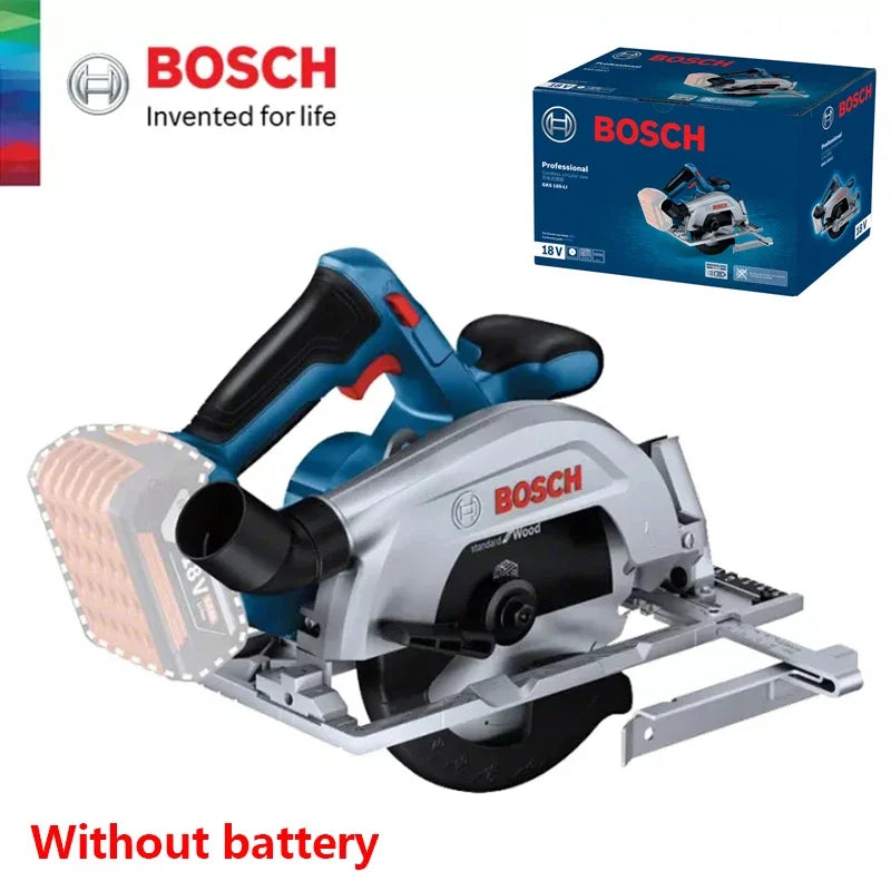 Bosch GKS 185-LI 18V Brushless Cordless Electric Circular Saw 165mm Blade Cutting Machine Woodworking Professional Power Tool