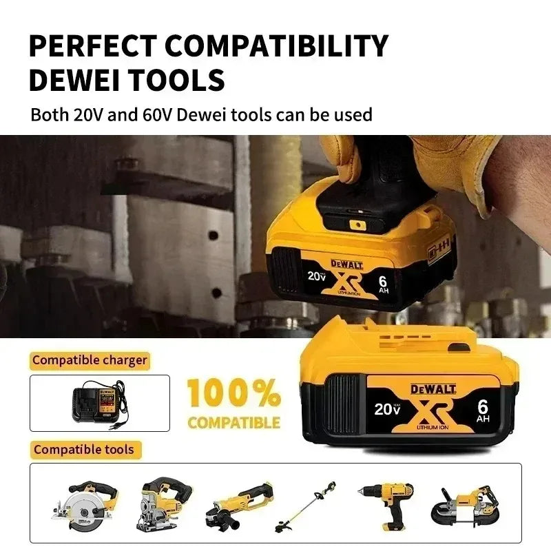 DEWALT DCD805 20V MAX XR Cordless Drill Driver 3-Mode LED Spotlight Impact Drill For Masonry Screwdriving Home Improvement