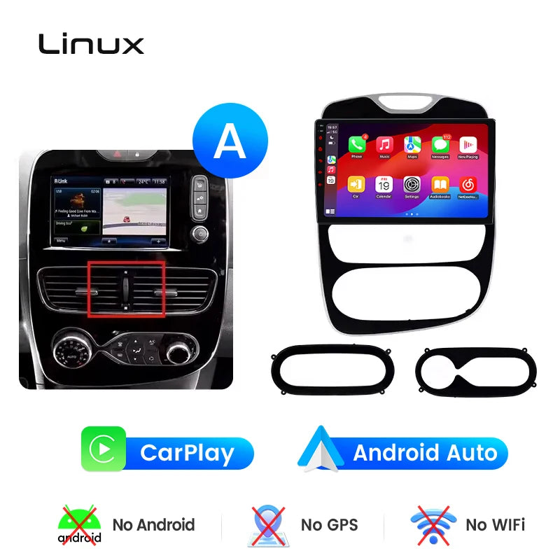 Junsun Wireless CarPlay Car Radio Renault