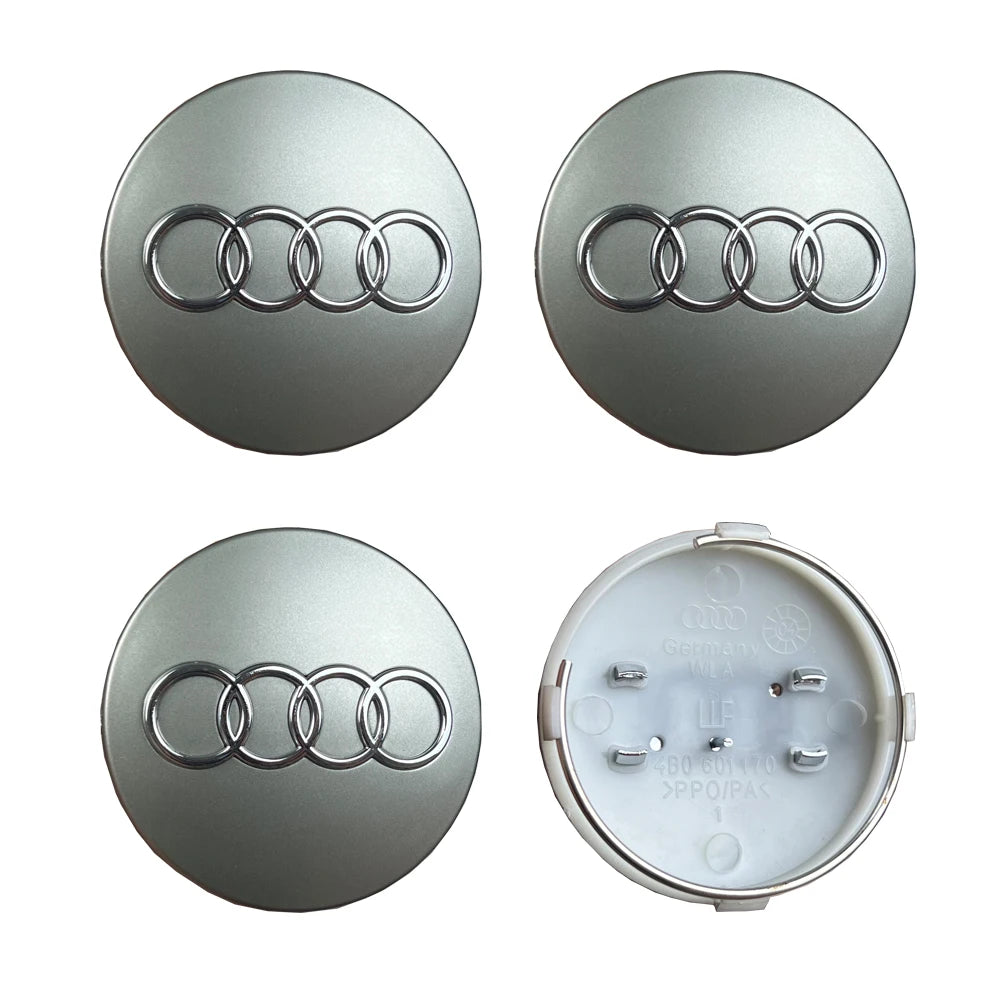 4pcs Audi Wheel Hub Center Covers