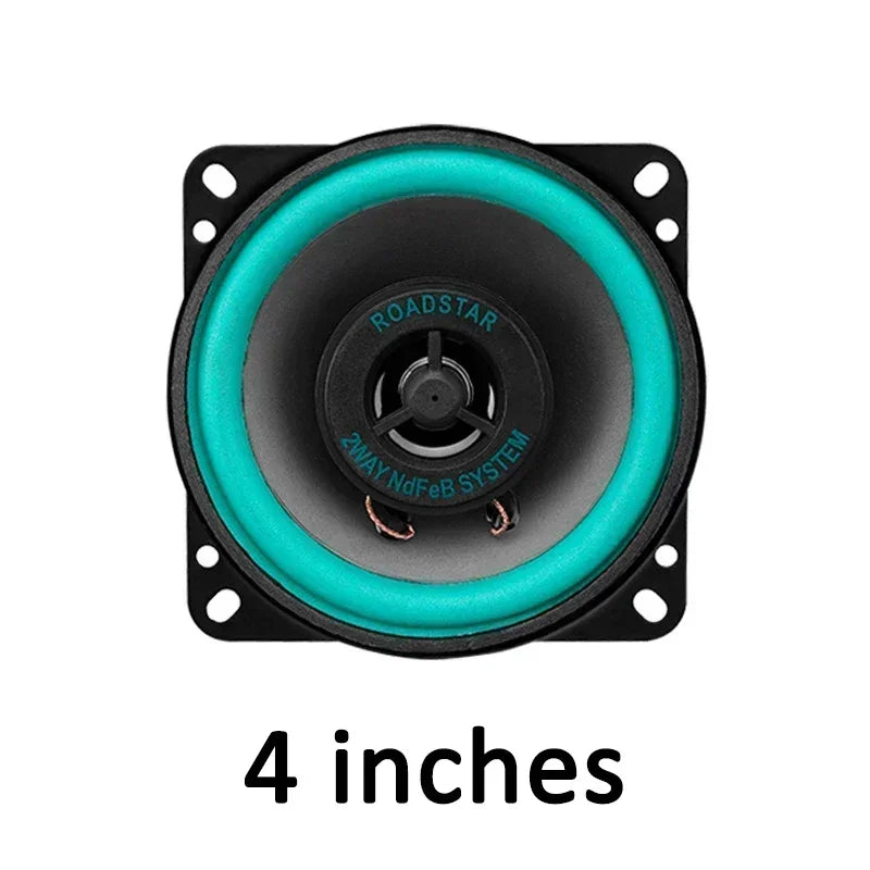 4/5/6.5 Inch Car Speakers &Speaker protector Coaxial Subwoofer Automotive Audio HiFi Music Full Range Frequency Full  Car Audio