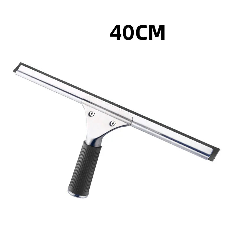 25/30/35/40cm Glass Cleaning Squeegee Window Wiper Window Cleaning Tool Rubber Blade for Bathroom Shower Home Car Glass Cleaning