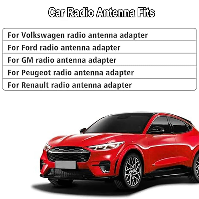 NOUVEL adaptateur d'antenne AN autoradio AN autoradio Adaptateur d'antenne audio FM AM Caractéristiques de l'autoradio Pour Ford Spécifications