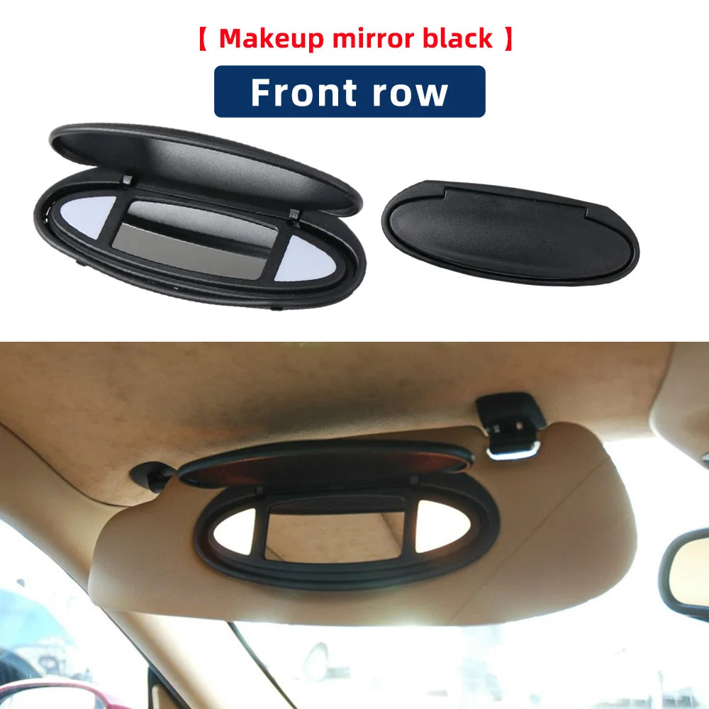 99773103115A12 Black Interior Sun Visor Makeup Mirror Replacement For Porsche 911/996/997/986/987