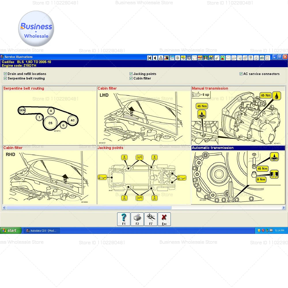Diagnostic Tools Software 2024 Hot Sale Auto Data 3.45 Data Atris Stakis 2018.01V Multi-Languages CD USB car