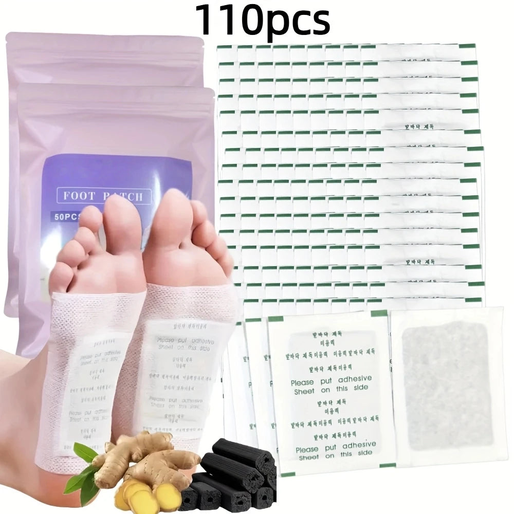 110pcs Foot Patches- for Foot Care Essentials, Gift for Parents For Men Women, Foot Patche Herbal, convenient use