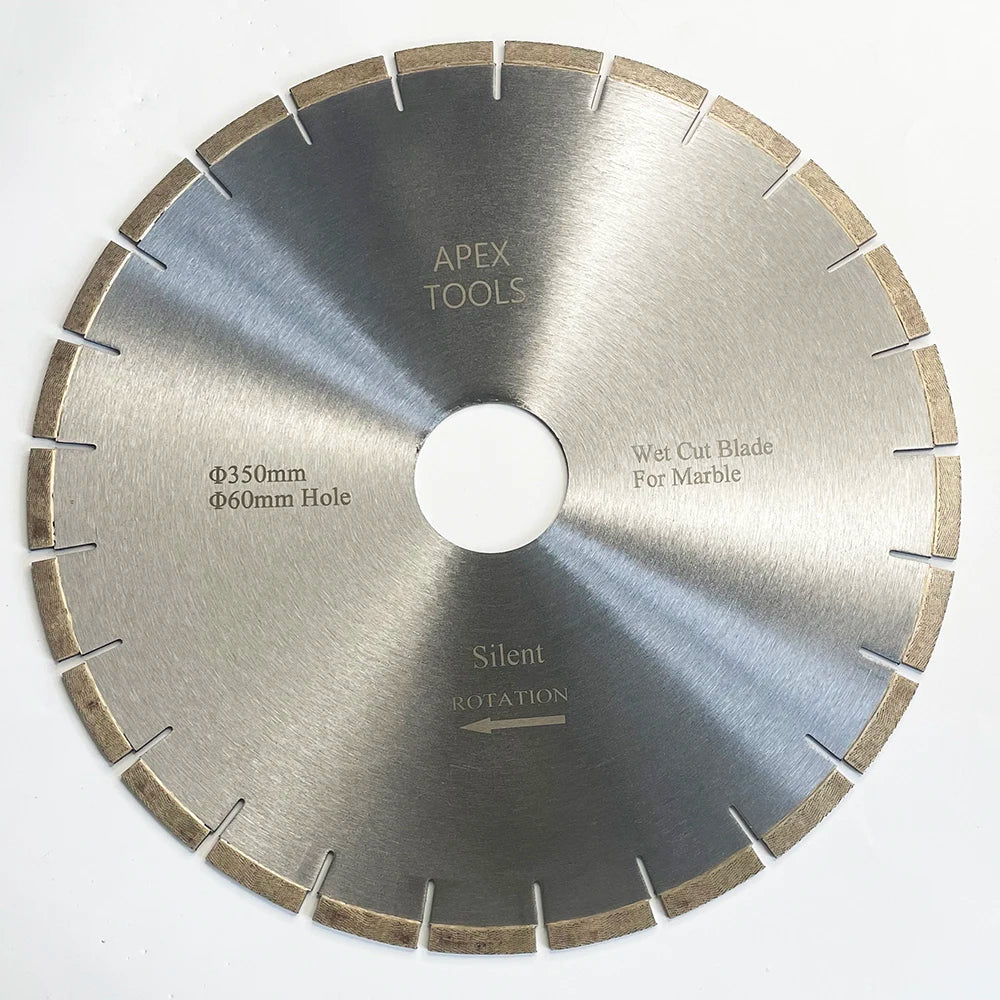 14 Inch 350mm High Sharpness Marble Cutting Disc  Silent Arix Diamond Saw Blade Wet Cut Blade for Granite Stone Cutting
