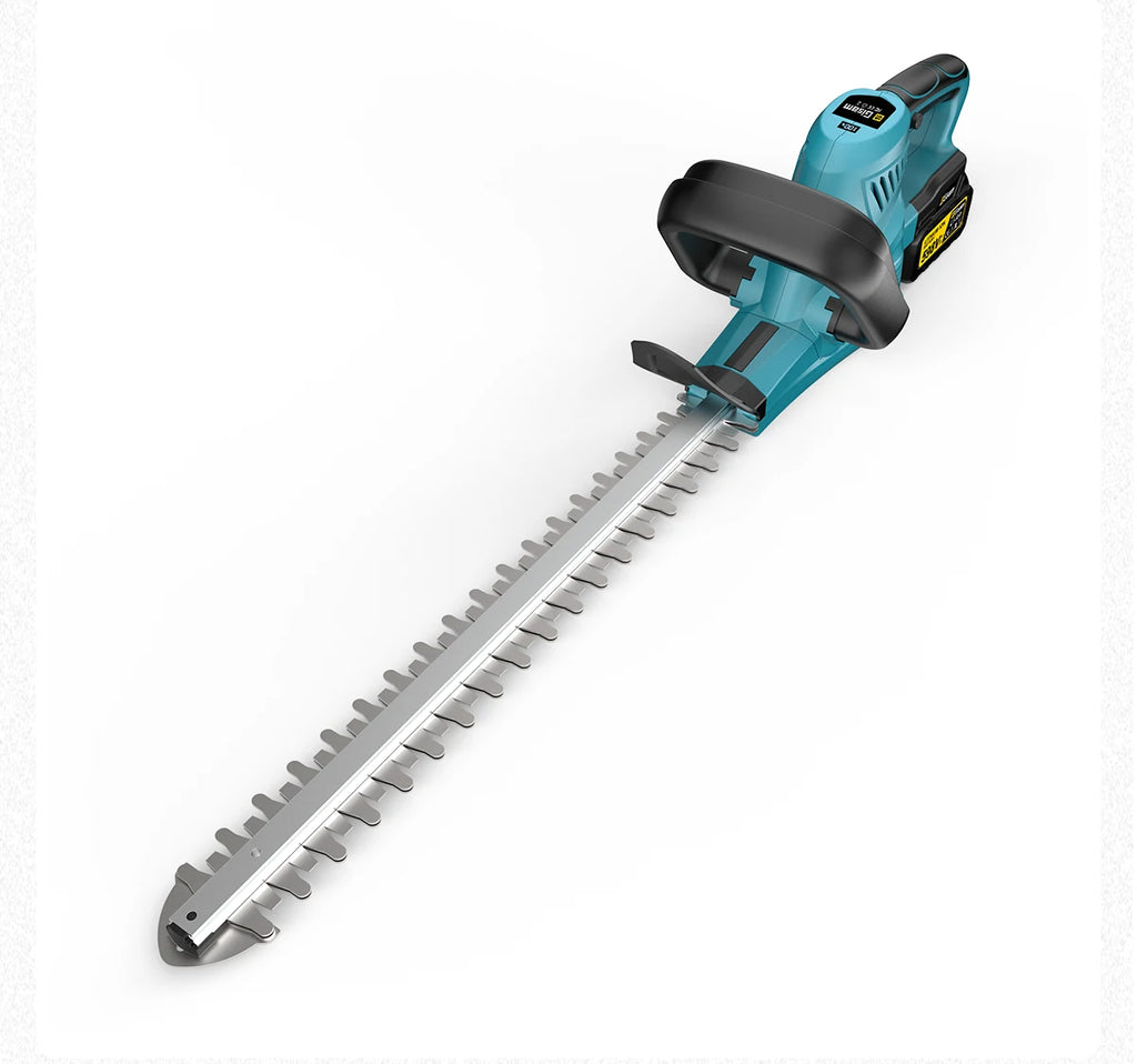 Gisam Cordless Electric Hedge Trimmer 2000W 7200SPM Pruning Saw Lawn Mower Garden Trimming Power Tool For Makita 18v Battery Pin