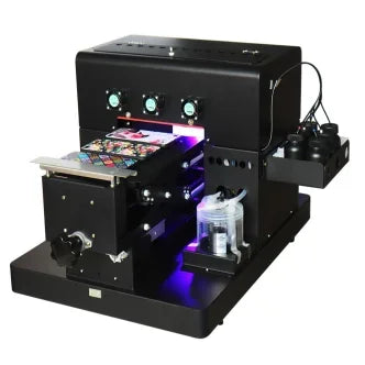 Sihao DIY A4 UV Printer Upgrade Flatbed UV Flatbed Printing Machine With ACRO RIP Software For Phone Case Metal Glass Wood