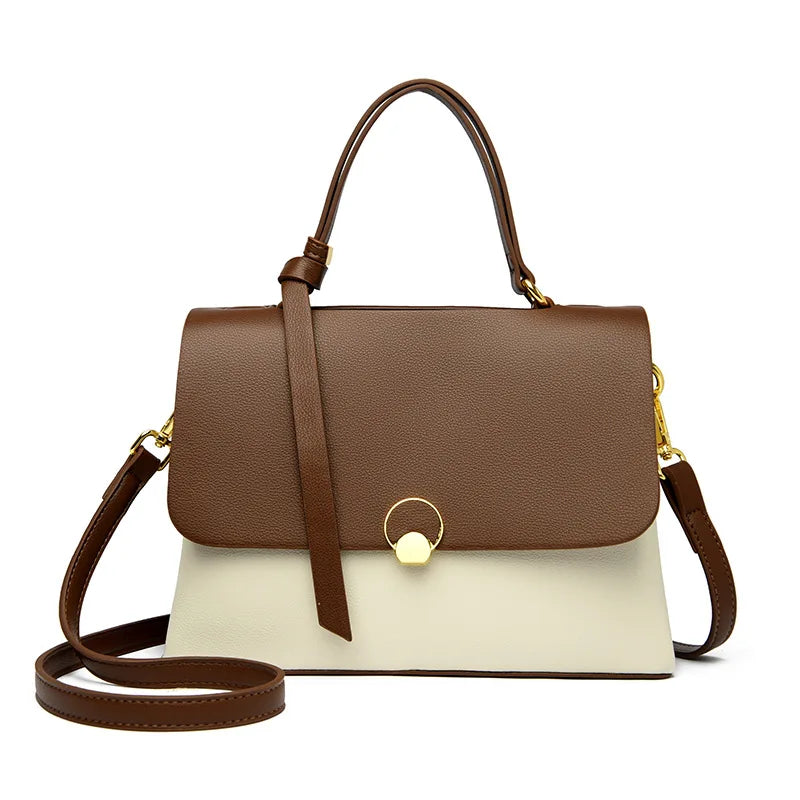 Fashion Handbag Women Elegant Crossbody Bag Female Simple Ladies Shoulder Messenger Bags Designer High Quality Leather Hand Bags