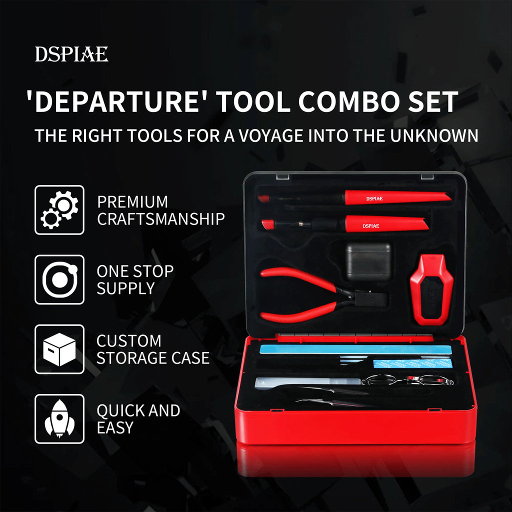 DSPIAE TC-S01 Departuretool Combo Multifunctional Model Tool SET，Multifunctional Model