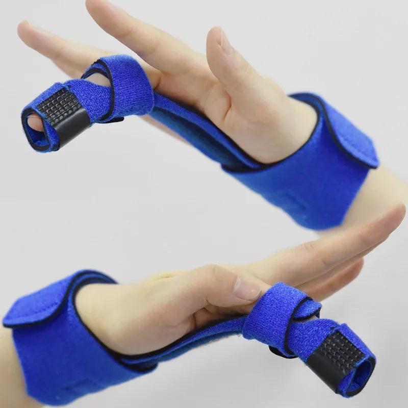 1PCS Finger Splint Brace Thumb Care Adjustable Support Stabilizer Built-in Aluminum Alloy Fix Arthritis Pain Relief Health Care