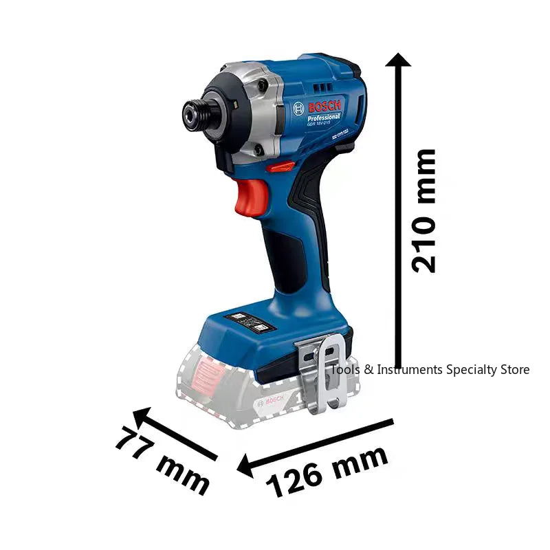 Bosch GDR 18V-215 Professional Visseuse à chocs sans fil 18 V Hexagone intérieur 1/4" Visseuse électrique 215 Nm